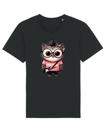 Pink Punk -owl 2 Black