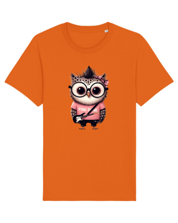 Pink Punk -owl 2 Bright Orange