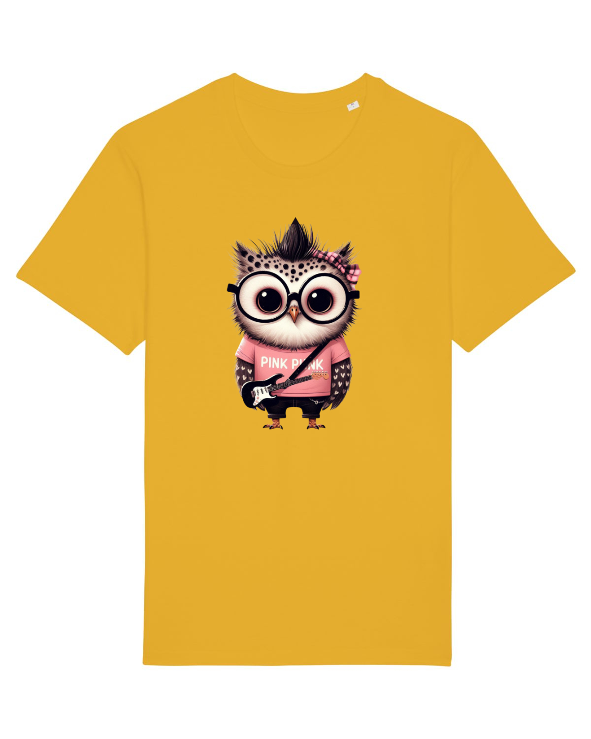Tricou mânecă scurtă Unisex Rocker Spectra Yellow