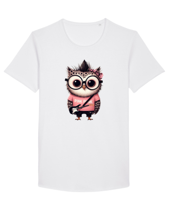 Pink Punk -owl 2 White