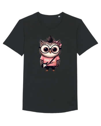 Pink Punk -owl 2 Black