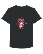 Pink Punk -robin 1 Tricou mânecă scurtă guler larg Bărbat Skater