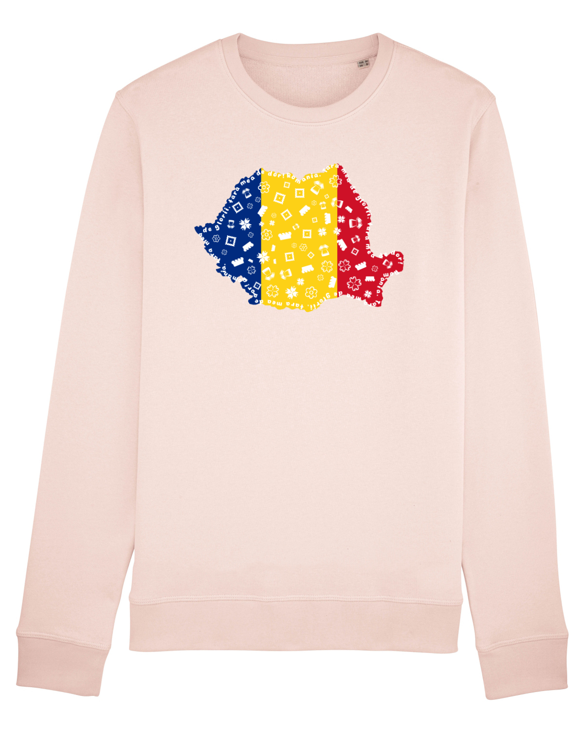 Bluză mânecă lungă Unisex Rise Candy Pink