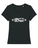 Liber sa fiu Ultra! Tricou mânecă scurtă guler larg fitted Damă Expresser
