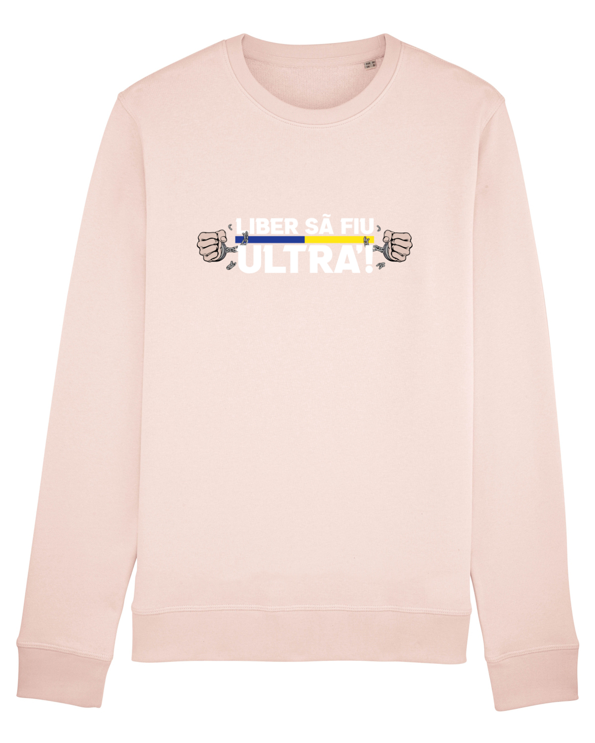 Bluză mânecă lungă Unisex Rise Candy Pink