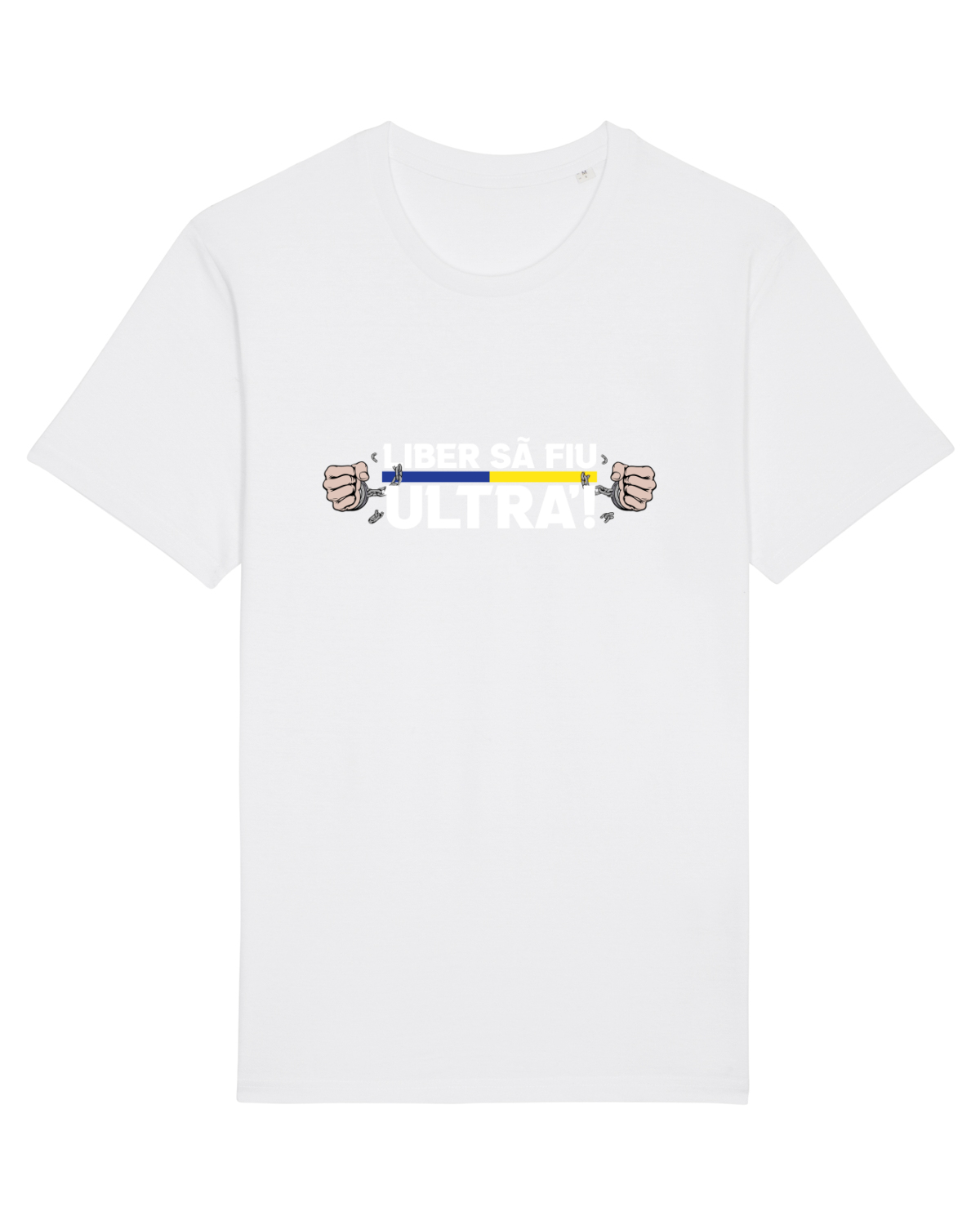 Tricou mânecă scurtă Unisex Rocker White