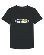 Liber sa fiu Ultra! Tricou mânecă scurtă guler larg Bărbat Skater
