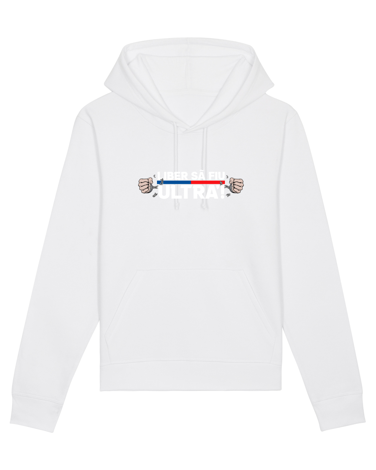 Hanorac Unisex Drummer White