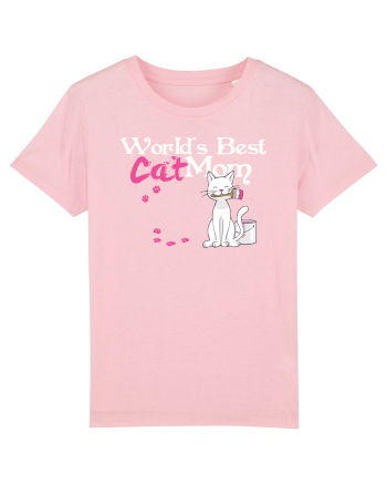 World's Best Mom Cotton Pink