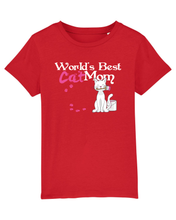 World's Best Mom Red