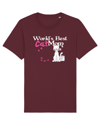 World's Best Mom Burgundy