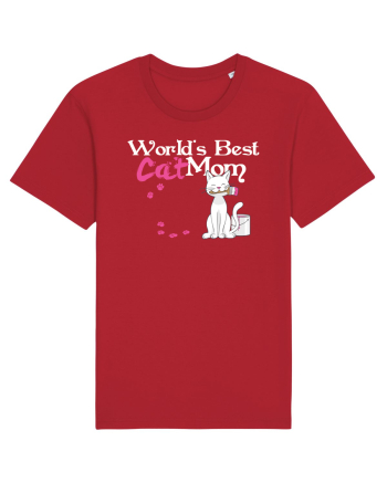 World's Best Mom Red