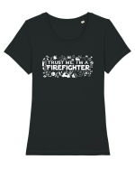 FIREFIGHTER Tricou mânecă scurtă guler larg fitted Damă Expresser