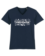 FIREFIGHTER Tricou mânecă scurtă guler V Bărbat Presenter