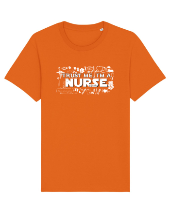 Trust me I'm a NURSE Bright Orange