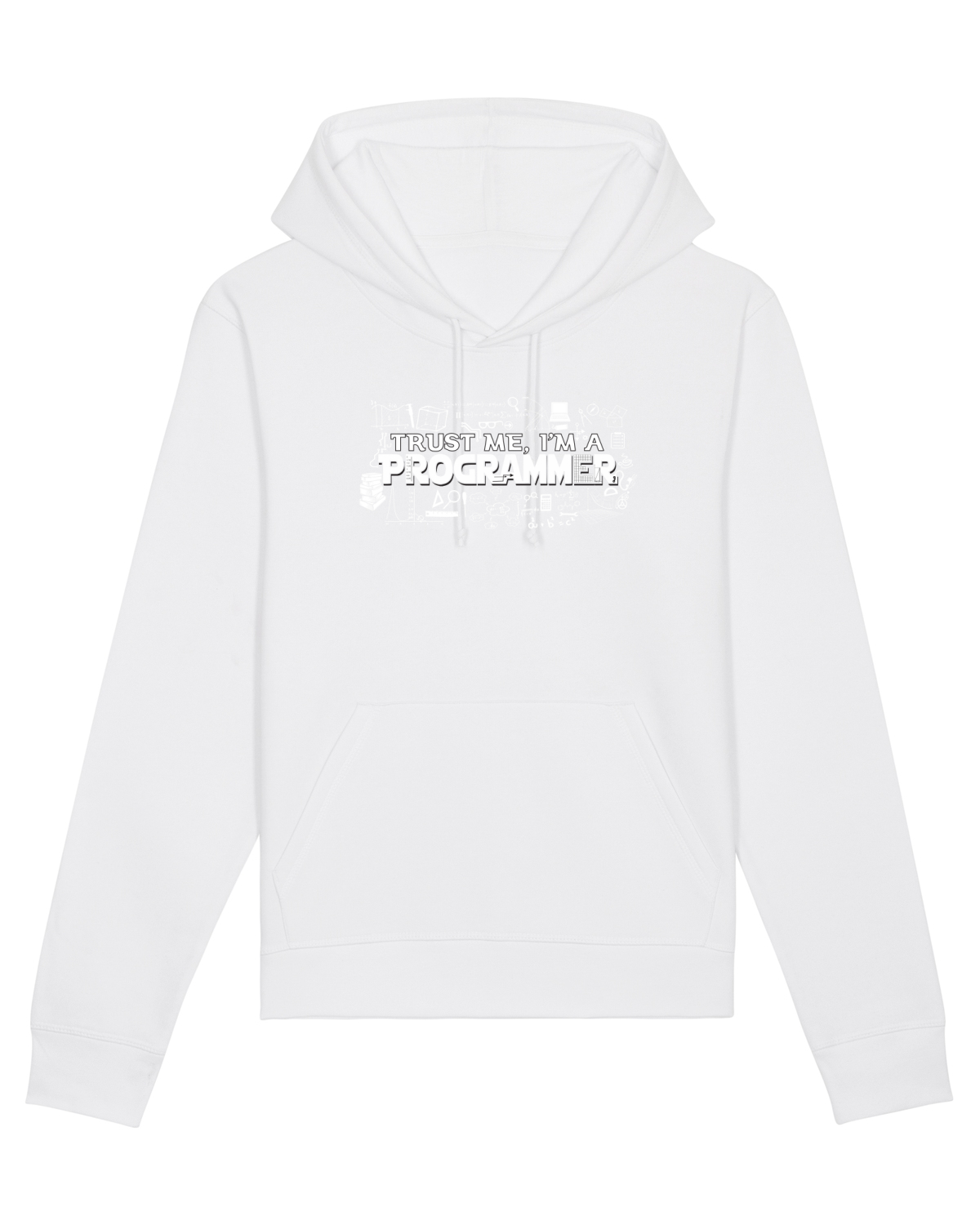 Hanorac Unisex Drummer White