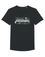Trust me I'm an Programmer Tricou mânecă scurtă guler larg Bărbat Skater