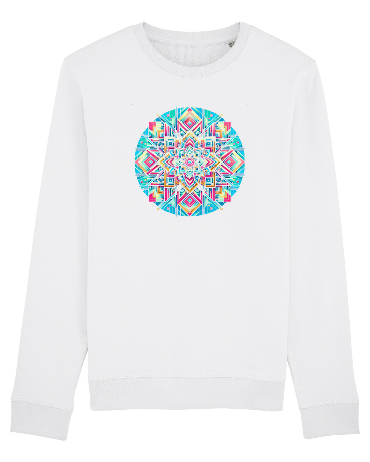 Bluză mânecă lungă Unisex Rise White