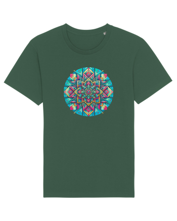 ABSTRACT GEOMETRIC  Bottle Green