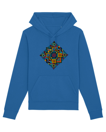 ABSTRACT GEOMETRIC 2 Royal Blue