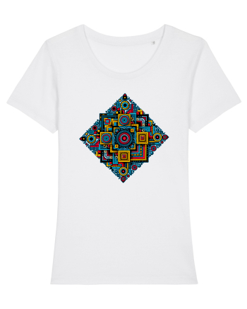 ABSTRACT GEOMETRIC 2 White