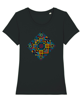 ABSTRACT GEOMETRIC 2 Black