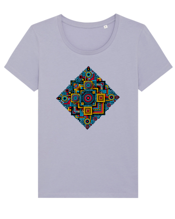 ABSTRACT GEOMETRIC 2 Lavender