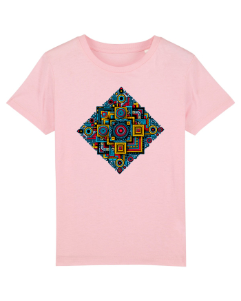 ABSTRACT GEOMETRIC 2 Cotton Pink