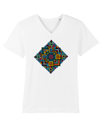 ABSTRACT GEOMETRIC 2 White