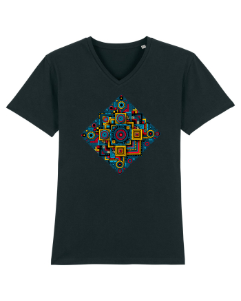 ABSTRACT GEOMETRIC 2 Black