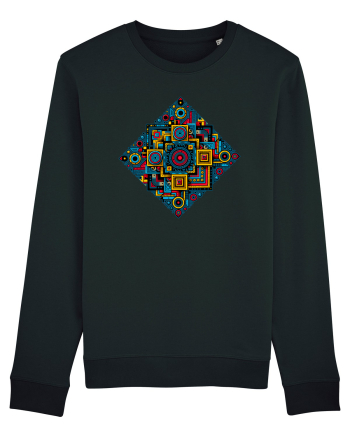 ABSTRACT GEOMETRIC 2 Black