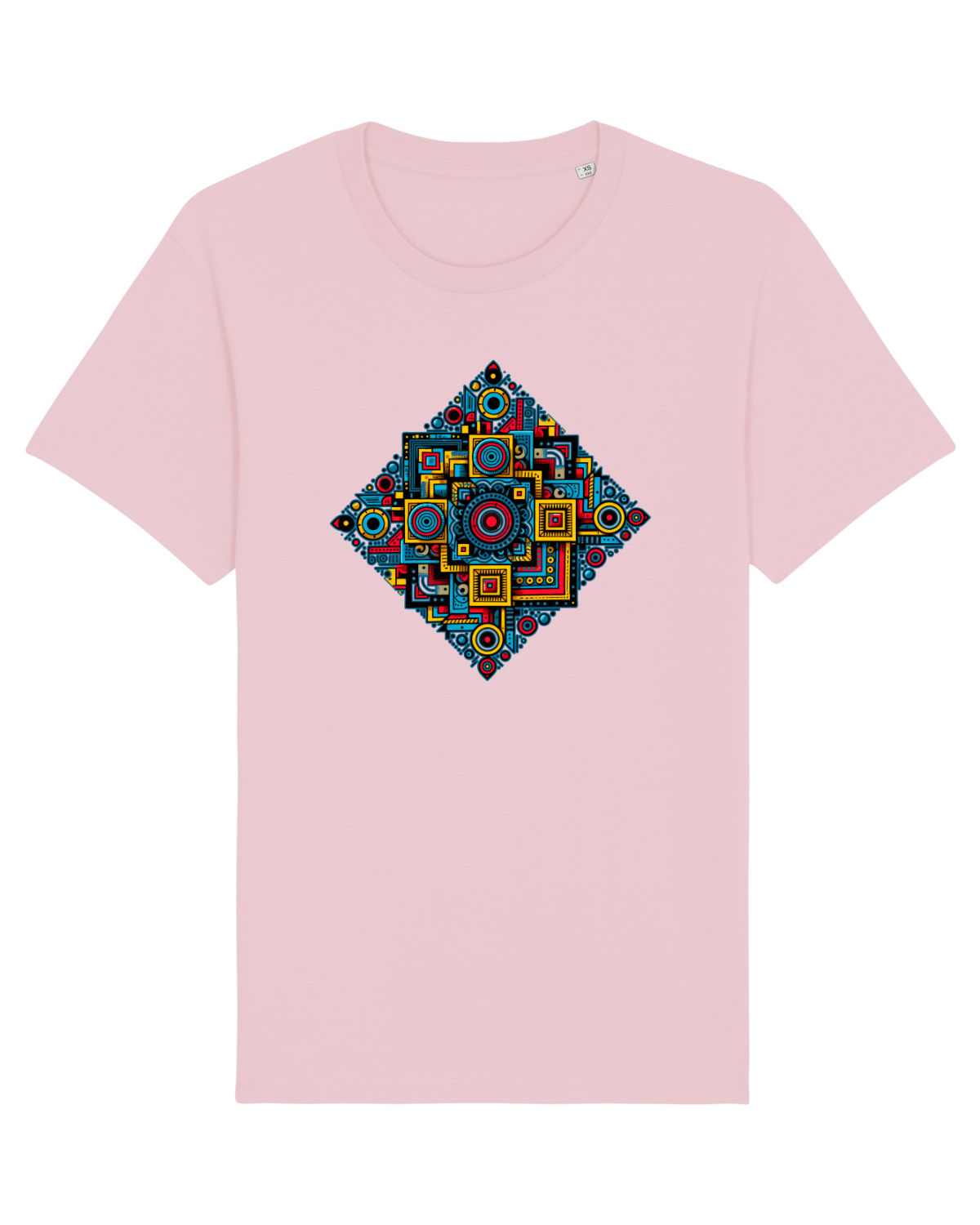 Tricou mânecă scurtă Unisex Rocker Cotton Pink
