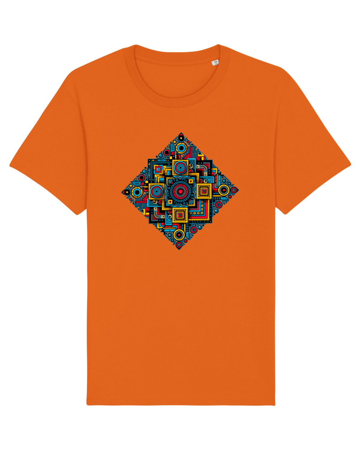Tricou mânecă scurtă Unisex Rocker Bright Orange