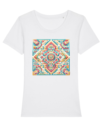 ABSTRACT GEOMETRIC 3 White