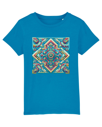 ABSTRACT GEOMETRIC 3 Azur