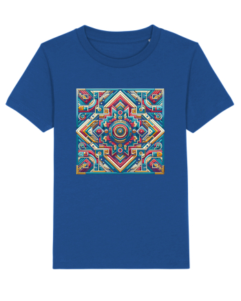ABSTRACT GEOMETRIC 3 Majorelle Blue