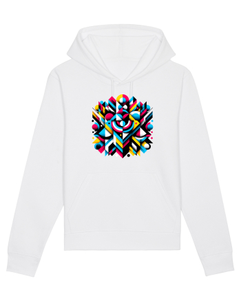 ABSTRACT GEOMETRIC MINIMALIST 1 White