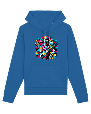 ABSTRACT GEOMETRIC MINIMALIST 1 Royal Blue