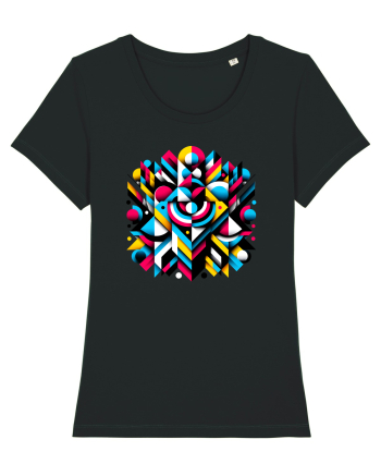 ABSTRACT GEOMETRIC MINIMALIST 1 Black