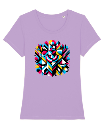 ABSTRACT GEOMETRIC MINIMALIST 1 Lavender Dawn