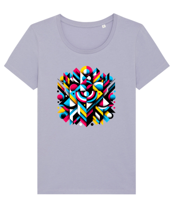 ABSTRACT GEOMETRIC MINIMALIST 1 Lavender