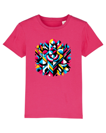 ABSTRACT GEOMETRIC MINIMALIST 1 Raspberry