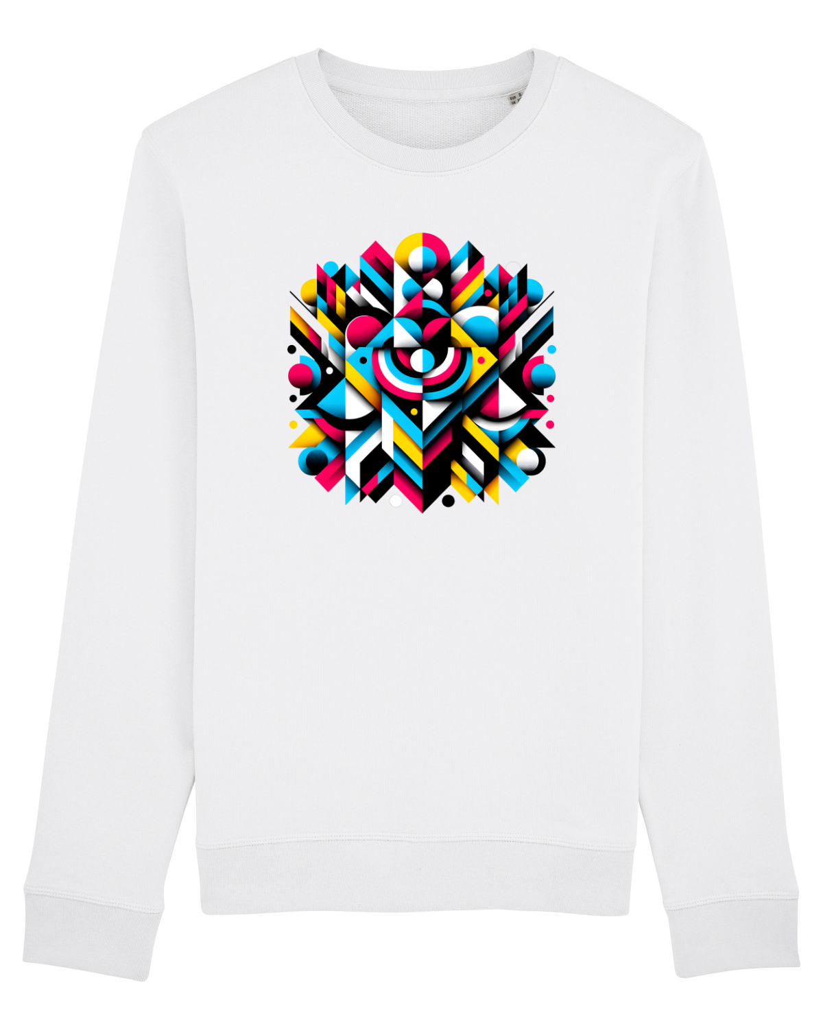 Bluză mânecă lungă Unisex Rise White
