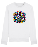 ABSTRACT GEOMETRIC MINIMALIST 1 Bluză mânecă lungă Unisex Rise