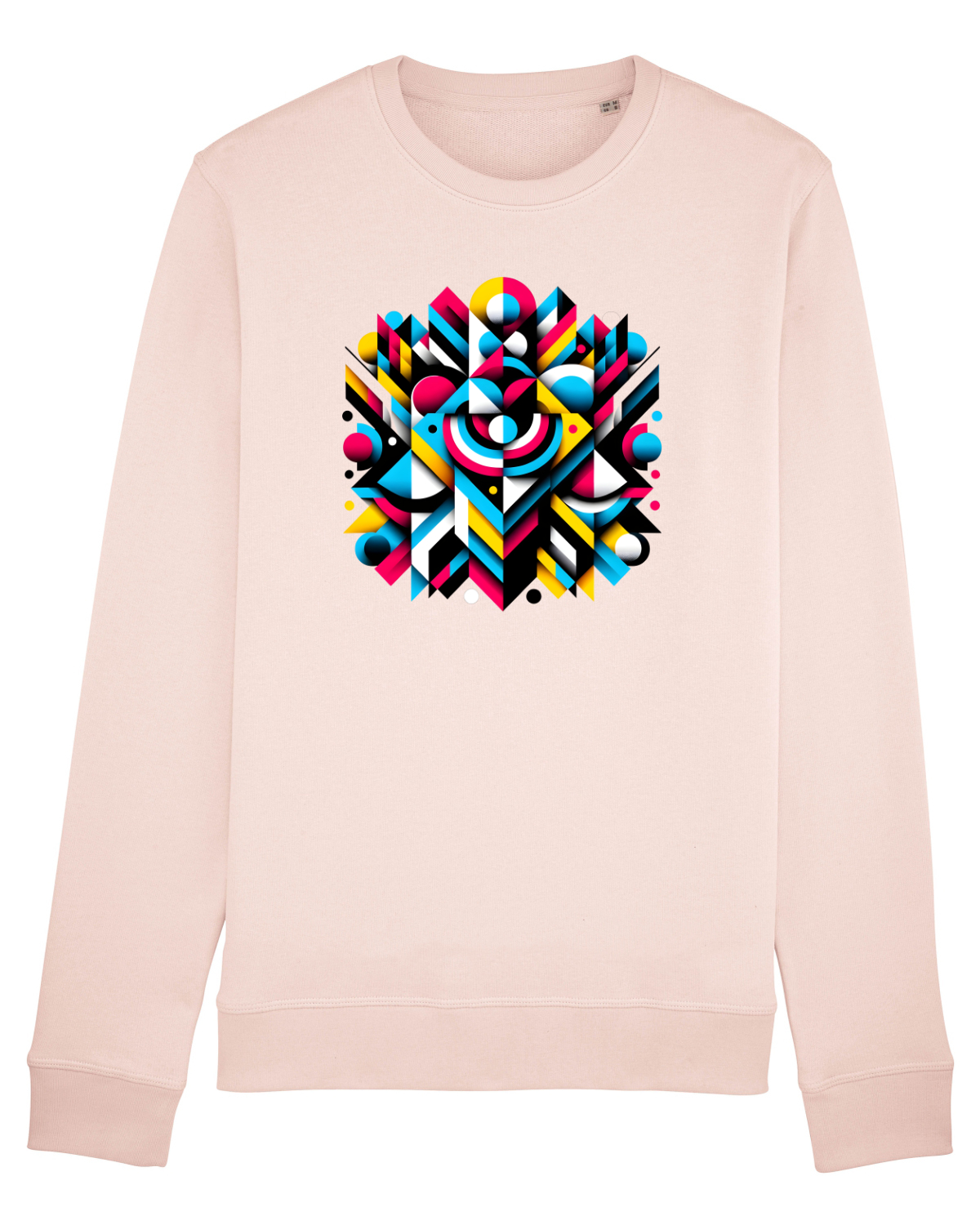 Bluză mânecă lungă Unisex Rise Candy Pink