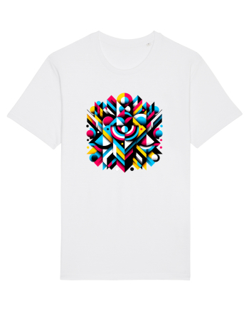 ABSTRACT GEOMETRIC MINIMALIST 1 White