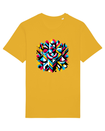ABSTRACT GEOMETRIC MINIMALIST 1 Spectra Yellow