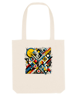 ABSTRACT GEOMETRIC MINIMALIST 2 Sacoșă textilă