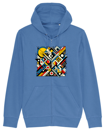 ABSTRACT GEOMETRIC MINIMALIST 2 Bright Blue