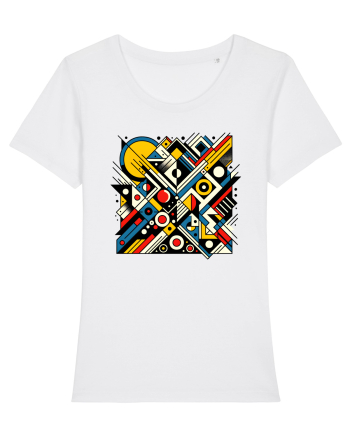 ABSTRACT GEOMETRIC MINIMALIST 2 White